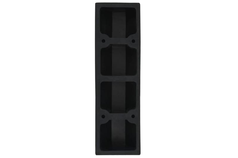 Parkeringsklosser 2 stk gummi 49x15x9 cm - Innredning - Dekorasjon