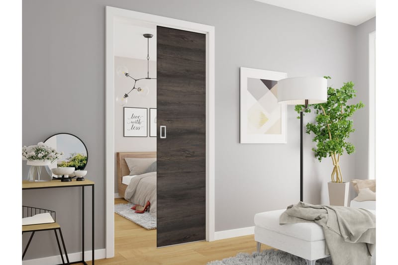 Dianna Skyvedør - Beige/Brun - Hus & oppussing - Bygg - Dører & Porter - Skyvedører