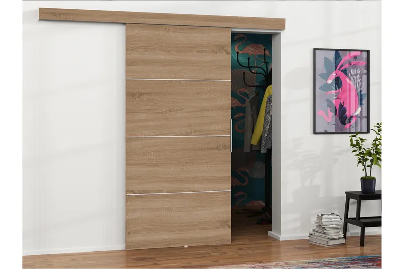 Doncaster Skyvedør - Beige - Hus & oppussing - Bygg - Dører & Porter - Skyvedører