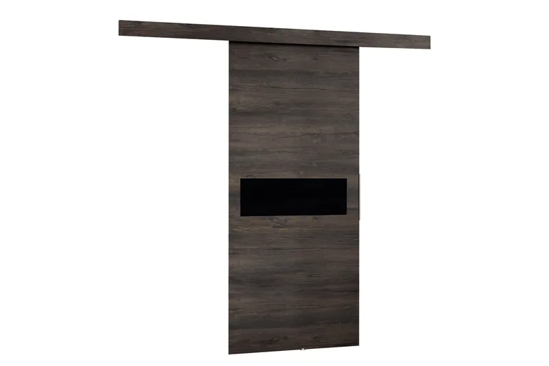 Doncaster Skyvedør, Brun/Sort