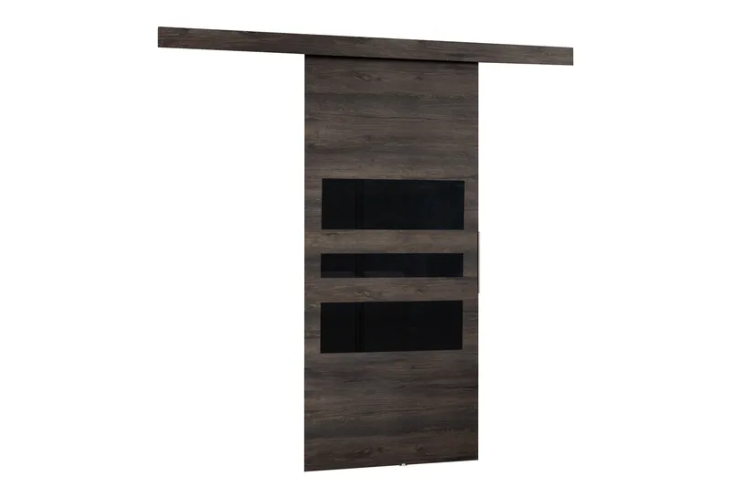 Doncaster Skyvedør - Brun/Sort - Hus & oppussing - Bygg - Dører & Porter - Skyvedører