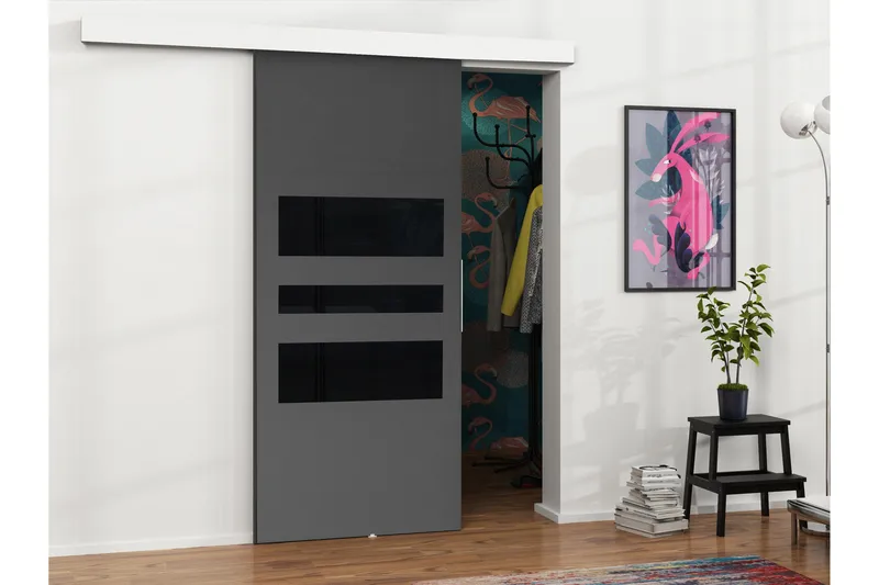 Doncaster Skyvedør - Grå/Beige - Hus & oppussing - Bygg - Dører & Porter - Skyvedører