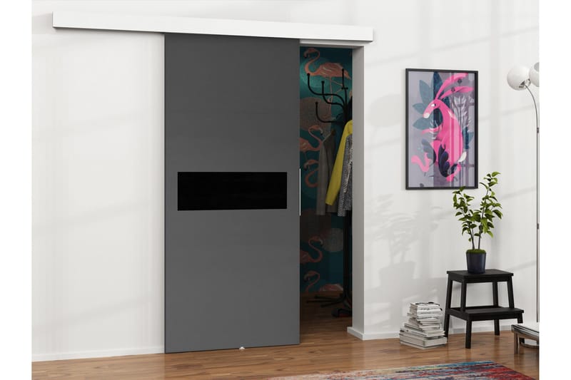 Doncaster Skyvedør - Hvit/Grå/Svart - Hus & oppussing - Bygg - Dører & Porter - Skyvedører