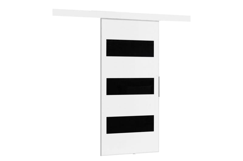 Doncaster Skyvedør - Hvit/Sort - Hus & oppussing - Bygg - Dører & Porter - Skyvedører