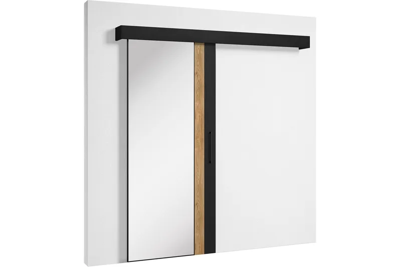 Rokaya Skyvedør 96,5x205 cm, Svart