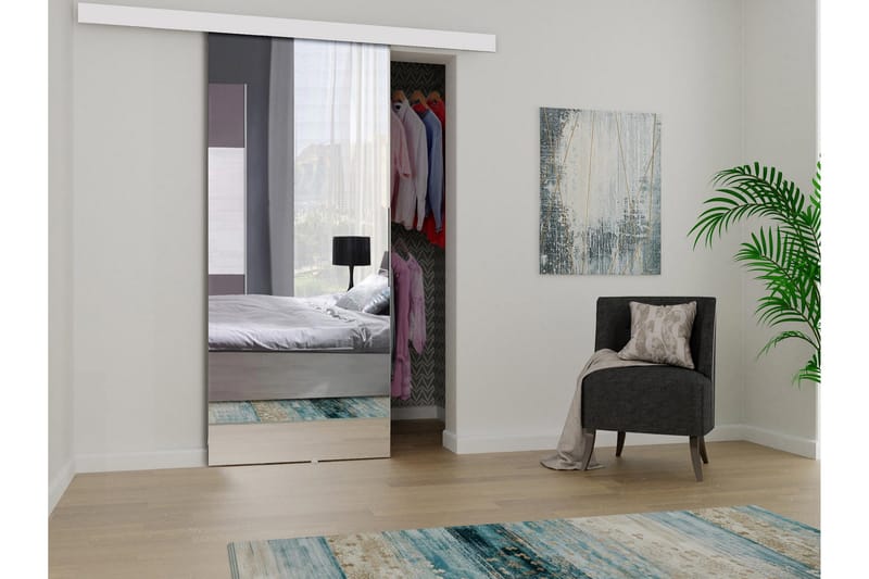 Sigra Skyvedør - Hvit - Hus & oppussing - Bygg - Dører & Porter - Skyvedører