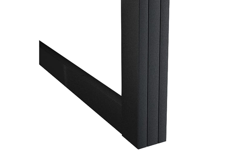 Skyvedør aluminium & ESG-glass 76x205 cm svart - Hus & oppussing - Bygg - Dører & Porter - Skyvedører