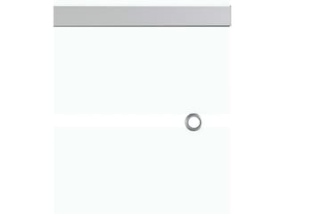 Skyvedør ESG-glass & aluminium 76x205 cm sølv - Hus & oppussing - Bygg - Dører & Porter - Skyvedører
