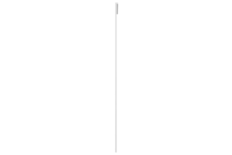 Skyvedør frostet ESG-glass og aluminium 76x205 cm hvit - Hvit - Hus & oppussing - Bygg - Dører & Porter - Skyvedører