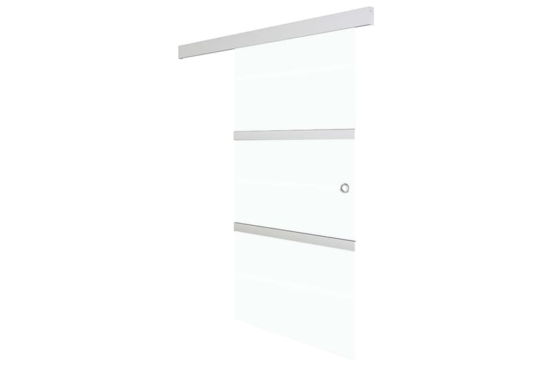 Skyvedør med myke dørstopper ESG-glass & aluminium 76x205 cm - Hus & oppussing - Bygg - Dører & Porter - Skyvedører