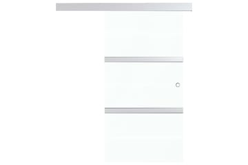 Skyvedør med myke dørstopper ESG-glass & aluminium 90x205 cm - Hus & oppussing - Bygg - Dører & Porter - Skyvedører