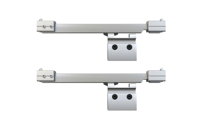 Skyvedør med myke dørstopper ESG-glass & aluminium 90x205 cm - Hus & oppussing - Bygg - Dører & Porter - Skyvedører