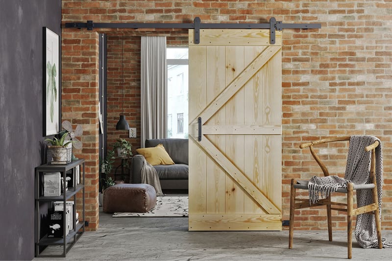 Nemanja Skyvedør 96x200 cm - Hus & oppussing - Bygg - Dører & Porter - Skyvedører - Innvendig skyvedør