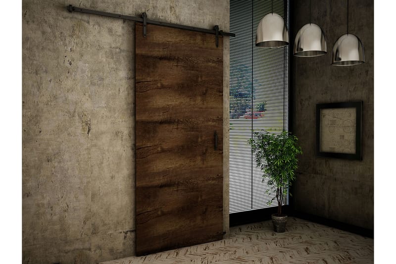 Retro Dør 200x86x219 cm - Hus & oppussing - Bygg - Dører & Porter - Skyvedører
