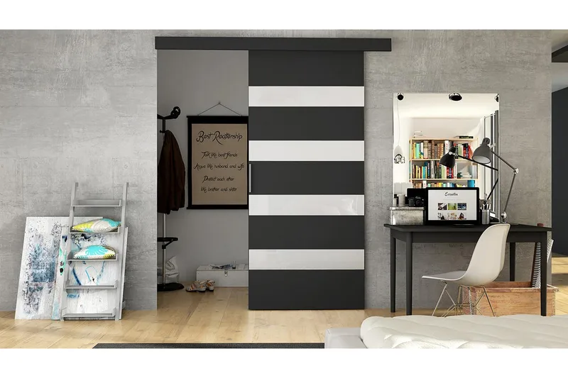 Skyvedør - Hus & oppussing - Bygg - Dører & Porter - Skyvedører - Innvendig skyvedør