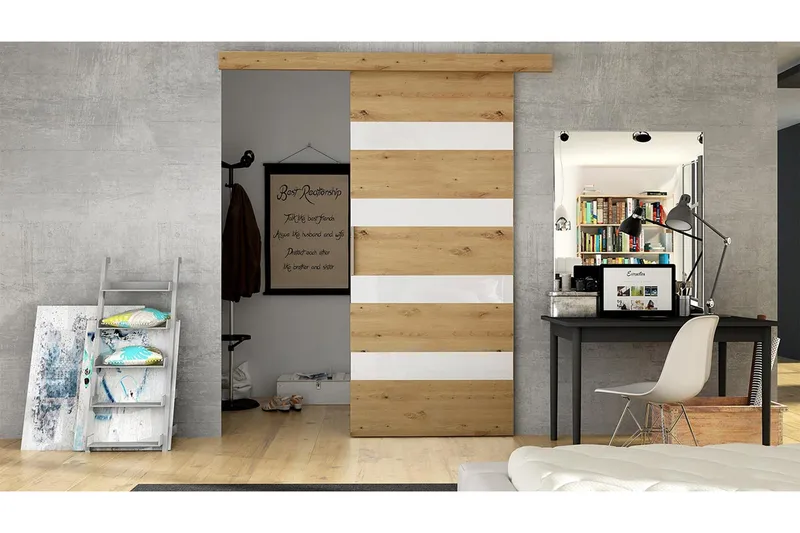 Skyvedør - Hus & oppussing - Bygg - Dører & Porter - Skyvedører - Innvendig skyvedør