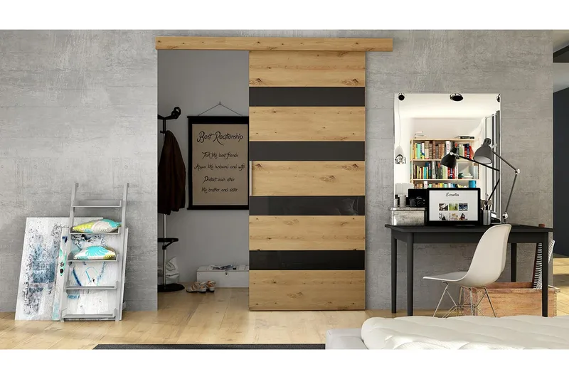 Skyvedør - Hus & oppussing - Bygg - Dører & Porter - Skyvedører - Innvendig skyvedør