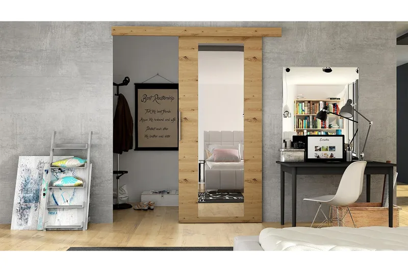 Skyvedør - Hus & oppussing - Bygg - Dører & Porter - Skyvedører - Innvendig skyvedør