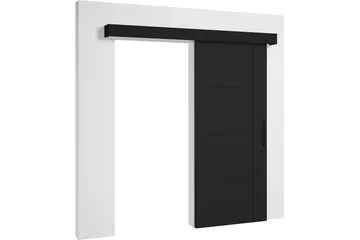 Takeya Skyvedør 96,5x205 cm - Svart - Hus & oppussing - Bygg - Dører & Porter - Skyvedører