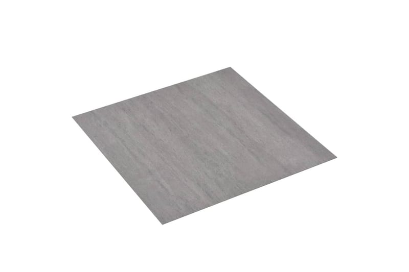 Selvklebende gulvplanker 20 stk PVC 1,86 m² grå streker - Grå - Laminatgulv - Laminatgulv kjøkken
