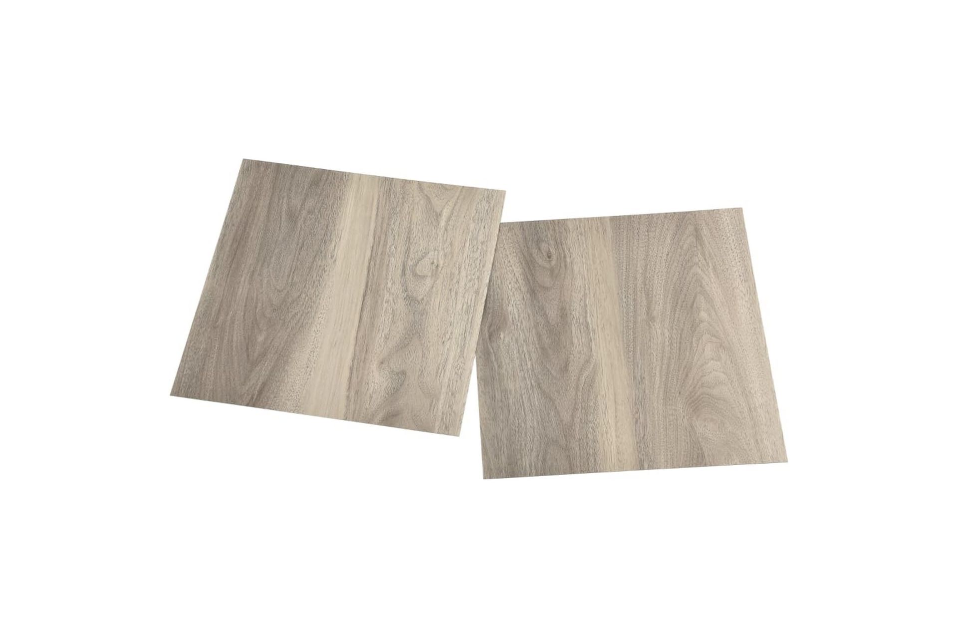 Selvklebende gulvplanker 20 stk PVC 1,86 m² gråbrun - Taupe - Hus & oppussing - Bygg - Gulv, vegg & tak - Gulv - Gulvplater & plastplater
