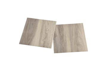 Selvklebende gulvplanker 20 stk PVC 1,86 m² gråbrun - Taupe - Hus & oppussing - Bygg - Gulv, vegg & tak - Gulv - Gulvplater & plastplater