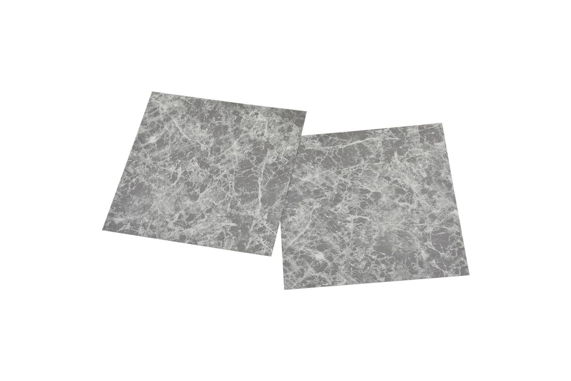 Selvklebende gulvplanker 20 stk PVC 1,86 m² betonggrå - Grå - Hus & oppussing - Bygg - Gulv, vegg & tak - Gulv - Vinylgulv & plastgulv