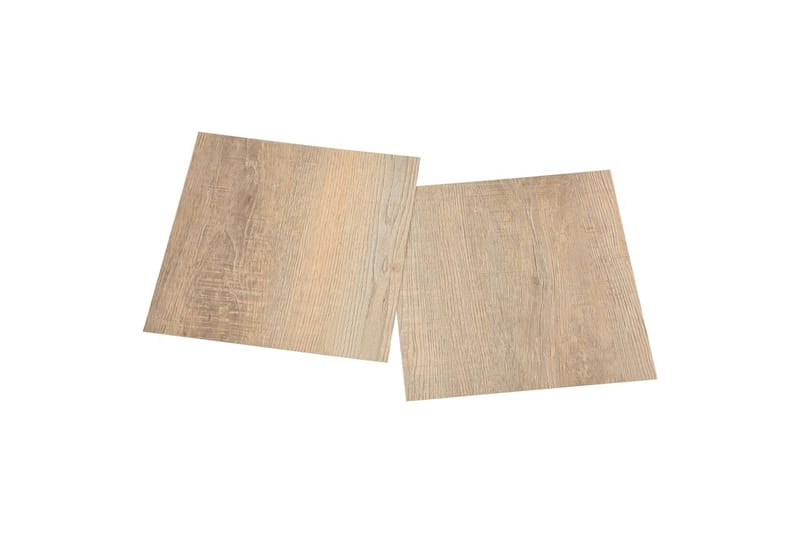 Selvklebende gulvplanker 20 stk PVC 1,86 m² brun - Brun - Hus & oppussing - Bygg - Gulv, vegg & tak - Gulv - Vinylgulv & plastgulv