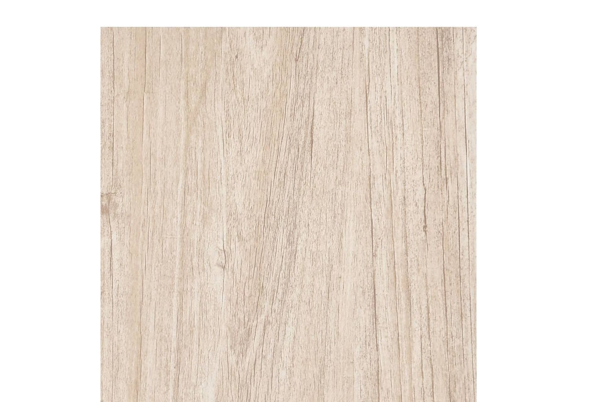 Selvklebende gulvplanker 20 stk PVC 1,86 m² lysebrun - Brun - Hus & oppussing - Bygg - Gulv, vegg & tak - Gulv - Vinylgulv & plastgulv
