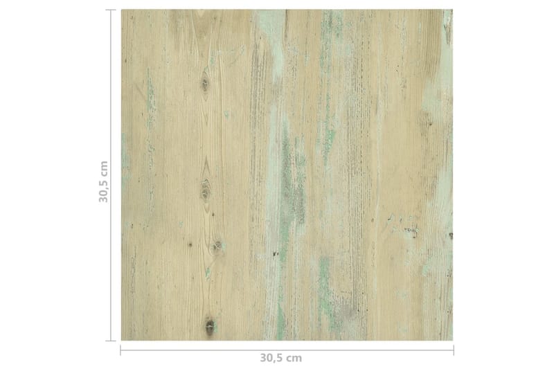 Selvklebende gulvplanker 20 stk PVC 1,86 m² lysebrun - Brun - Hus & oppussing - Bygg - Gulv, vegg & tak - Gulv - Vinylgulv & plastgulv