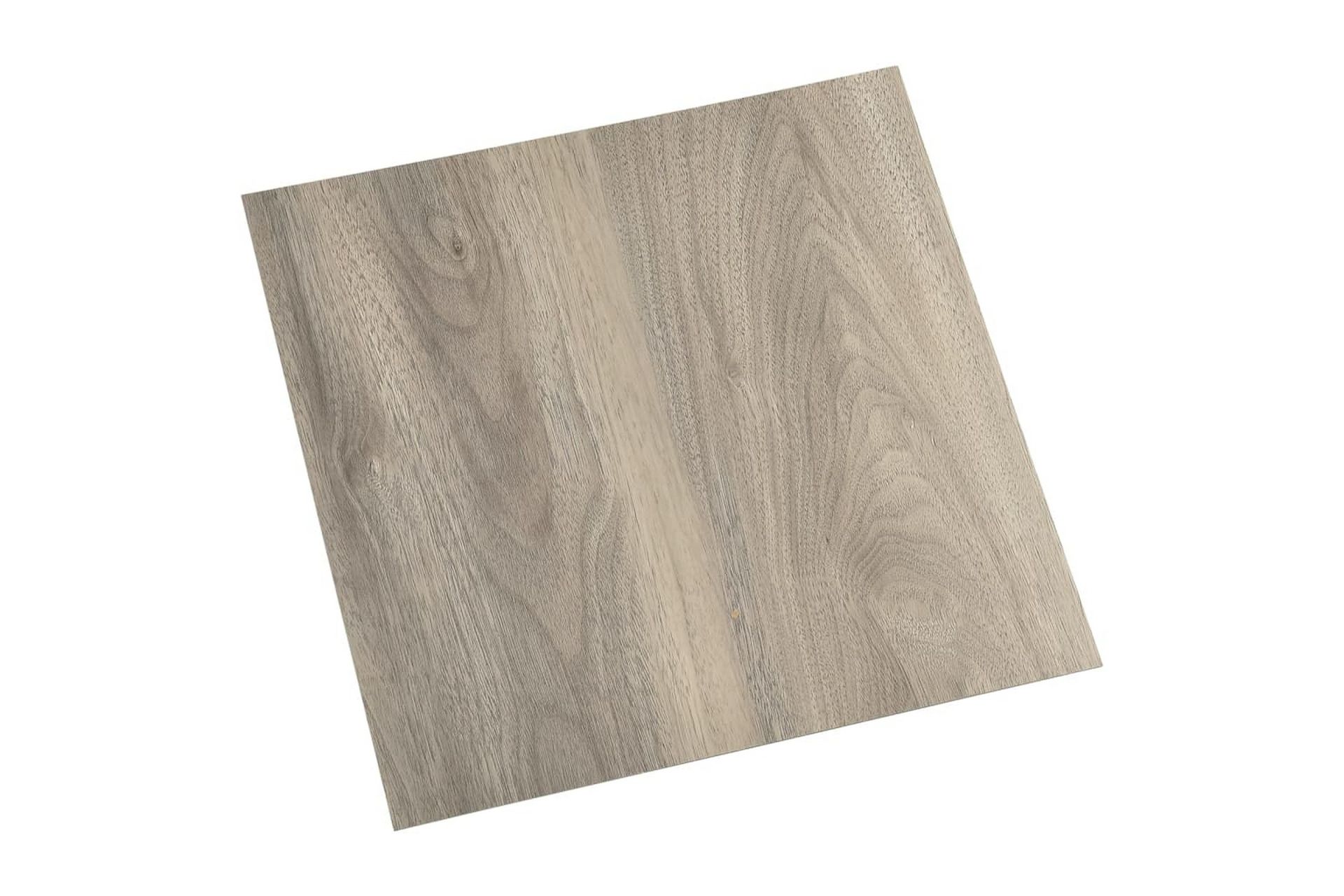 Selvklebende gulvplanker 20 stk PVC 1,86 m² gråbrun - Taupe - Hus & oppussing - Bygg - Gulv, vegg & tak - Gulv - Gulvplater & plastplater