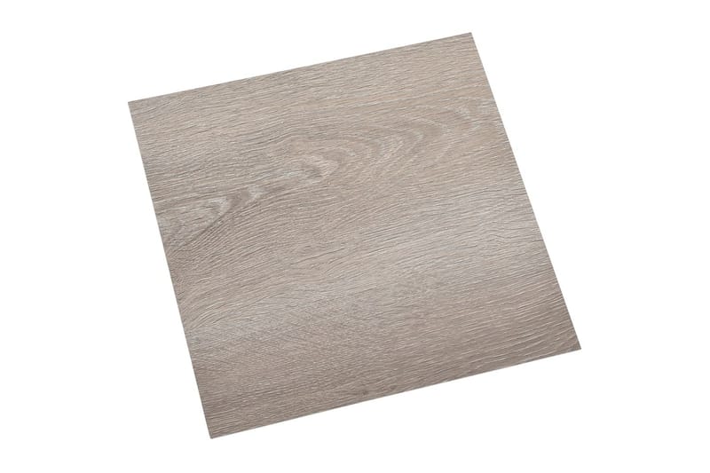 Selvklebende gulvplanker 20 stk PVC 1,86 m² gråbrun - Taupe - Hus & oppussing - Bygg - Gulv, vegg & tak - Gulv - Gulvplater & plastplater