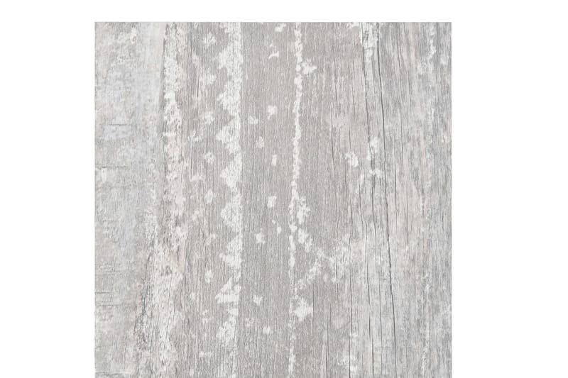 Selvklebende gulvplanker 55 stk PVC 5,11 m² grå - Grå - Treheller & trefliser balkong - Vinylgulv & plastgulv - Gulvplater & plastplater