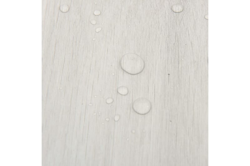 Selvklebende gulvplanker 55 stk PVC 5,11 m² kremhvit - Krem - Treheller & trefliser balkong - Vinylgulv & plastgulv - Gulvplater & plastplater