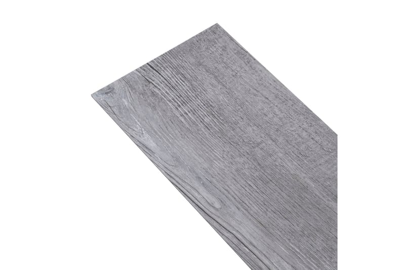 Selvklebende PVC-gulvplanker 5,21 m² 2 mm matte grå tre - Grå - Hus & oppussing - Bygg - Gulv, vegg & tak - Gulv - Vinylgulv & plastgulv