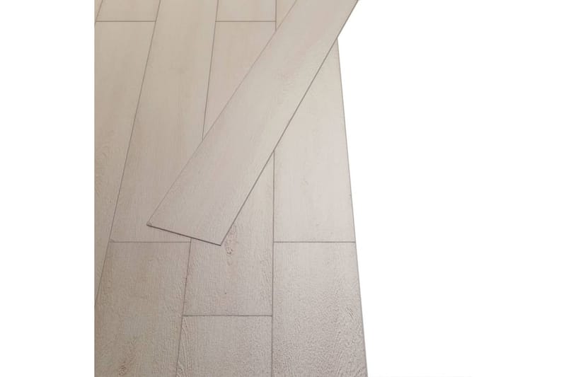 Selvklebende PVC gulvplanker 5,21 m² 2 mm brun eik - Brun - Treheller & trefliser balkong - Vinylgulv & plastgulv - Gulvplater & plastplater