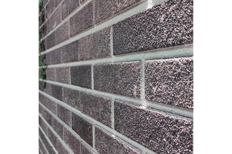 3D veggpaneler med svart og grått mursteindesign 10 stk EPS - Hus & oppussing - Bygg - Gulv, vegg & tak - Gulv & veggkledning - Veggpanel & panelplate