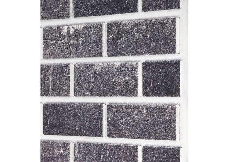 3D veggpaneler med svart og grått mursteindesign 10 stk EPS - Hus & oppussing - Bygg - Gulv, vegg & tak - Gulv & veggkledning - Veggpanel & panelplate
