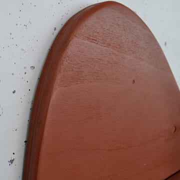 Dekorativ vegghylle i tre Hanah Home Magna (35 x 32 x 11 cm) Rød - Hus & oppussing - Bygg - Gulv, vegg & tak - Gulv & veggkledning - Veggplater