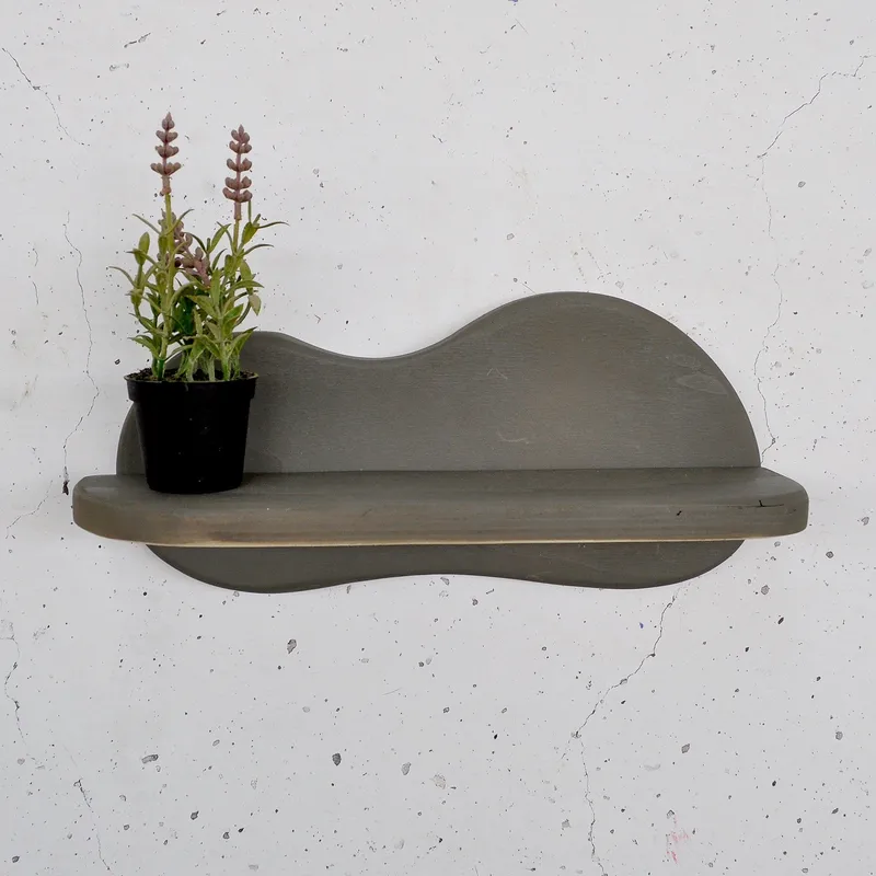 Dekorativ vegghylle i tre Hanah Home Mexo (34 x 15 x 10 cm), undefined