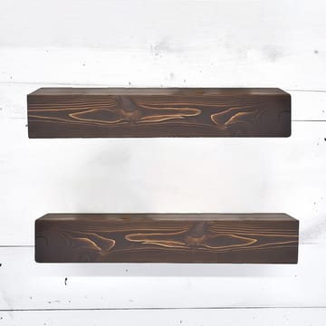 Dekorativ vegghylle i tre Hanah Home Rafact (13 x 60 x 11 cm) - Hus & oppussing - Bygg - Gulv, vegg & tak - Gulv & veggkledning - Veggplater