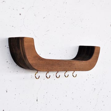Dekorativ vegghylle i tre Hanah Home Rafnet (33 x 11 x 7 cm) - Hus & oppussing - Bygg - Gulv, vegg & tak - Gulv & veggkledning - Veggplater