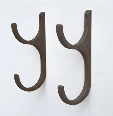 Dekorativ vegghylle i tre Hanah Home Raft (17 x 20 x 2 cm) Svart - Hus & oppussing - Bygg - Gulv, vegg & tak - Gulv & veggkledning - Veggplater