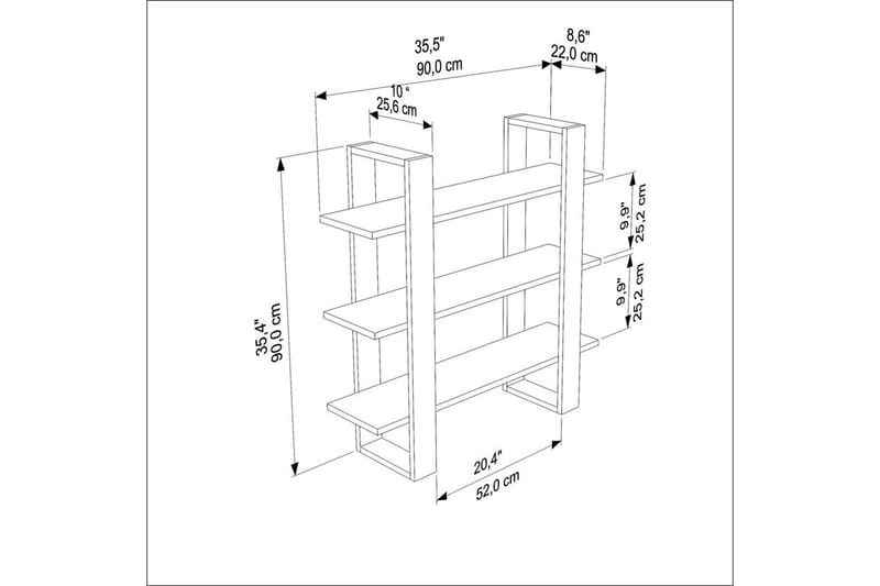 Draven Veggbrett 90x90 cm - Travertin - Hus & oppussing - Bygg - Gulv, vegg & tak - Gulv & veggkledning - Veggplater