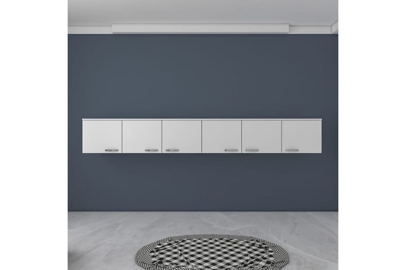 Ervon Veggbrett 243x243 cm - Hvit - Hus & oppussing - Bygg - Gulv, vegg & tak - Gulv & veggkledning - Veggplater