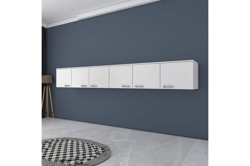 Ervon Veggbrett 243x243 cm - Hvit - Hus & oppussing - Bygg - Gulv, vegg & tak - Gulv & veggkledning - Veggplater