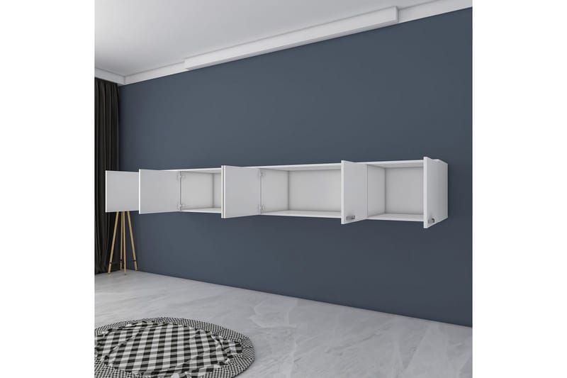 Ervon Veggbrett 243x243 cm - Hvit - Hus & oppussing - Bygg - Gulv, vegg & tak - Gulv & veggkledning - Veggplater