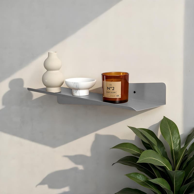 Jorricon vegghylle 60 cm - Grå - Oppbevaring - Hyller - Vegghylle