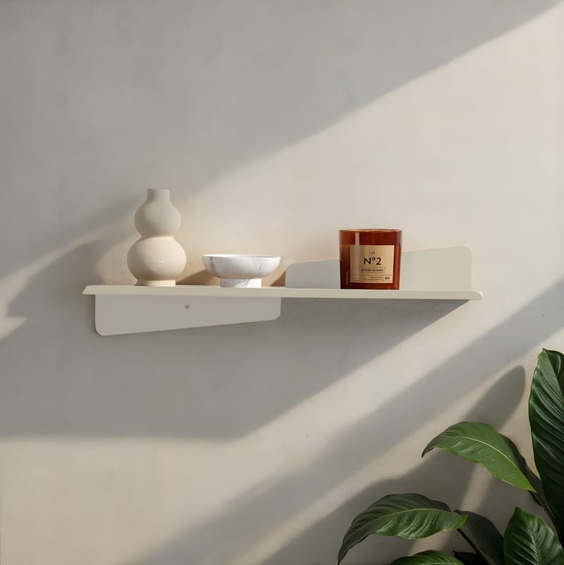 Jorricon vegghylle 60 cm - Myk Beige - Oppbevaring - Hyller - Vegghylle