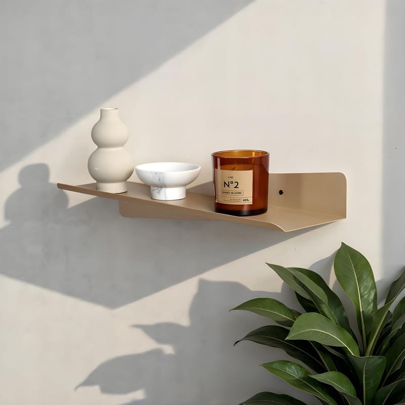 Jorricon vegghylle 60 cm - Taupe - Oppbevaring - Hyller - Vegghylle